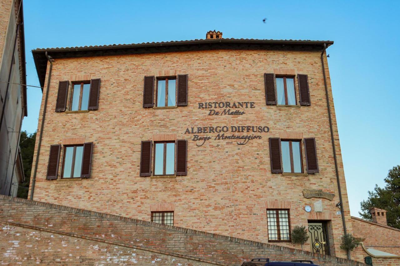 Albergo Diffuso Borgo Montemaggiore Montemaggiore al Metauro Exterior foto